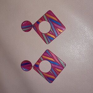 🌺MULTICOLORED PIERCED Earrings